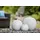HEISSNER Gartenbrunnen Saphira 59 x 43 x 15/23/28 cm, grau