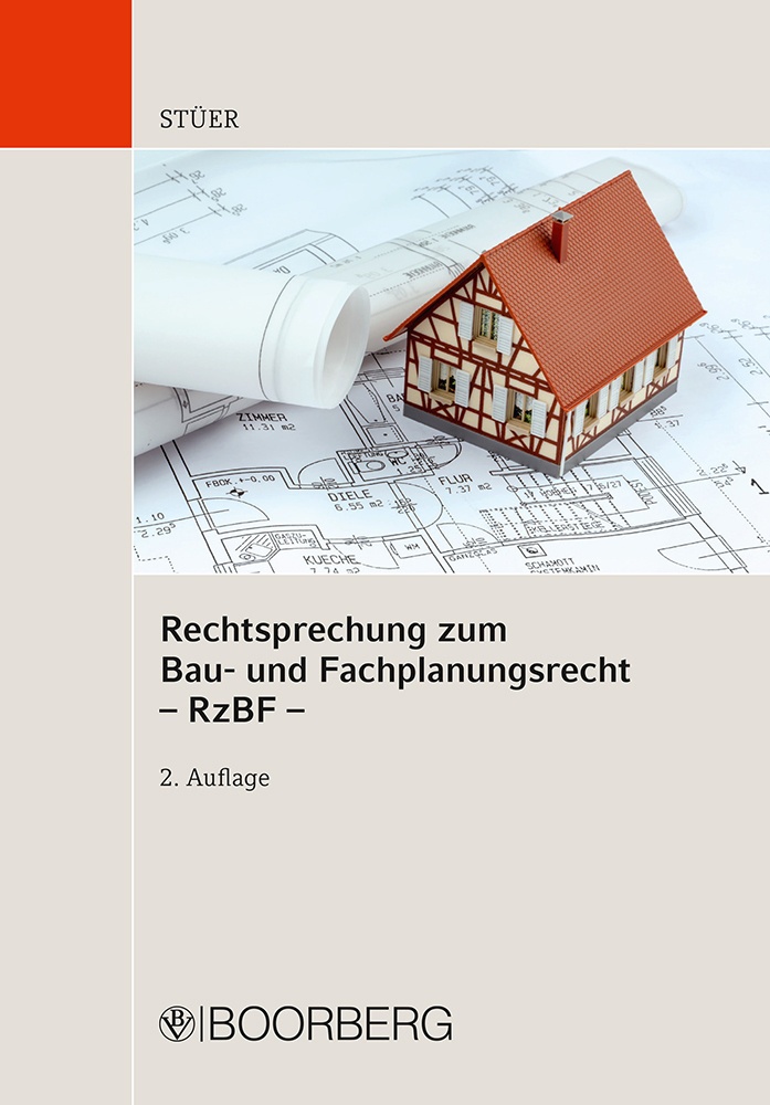 Rechtsprechung Zum Bau- Und Fachplanungsrecht (Rzbf) - Rechtsprechung zum Bau- und Fachplanungsrecht (RzBF) .  Kartoniert (TB)