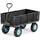 Hillvert Bollerwagen faltbar schwarz
