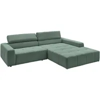 Portobello Ecksofa Hamilton Cord Grün