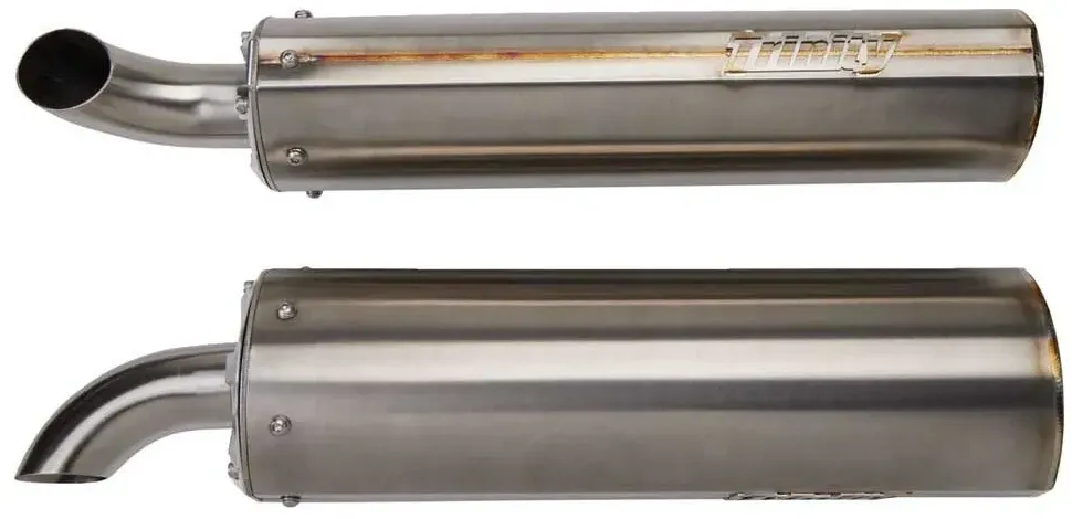 Trinity Racing Tr-4161d-ss Can Am Maverick 900 Nicht Homologierter Schalldämpfer - Stainless Steel - Not Homologated