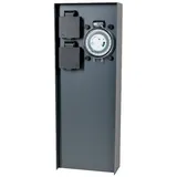 Grafner Gartensteckdose 2 St. Anthrazit