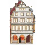 Wurm Dekoobjekt Windlicht Haus Münster/Prinzipalmarkt B13 x T10 x H21 cm