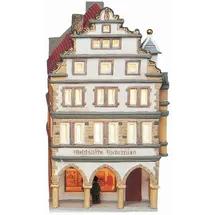 Wurm Dekoobjekt Windlicht Haus Münster/Prinzipalmarkt B13 x T10 x H21 cm
