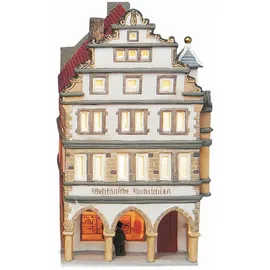 Wurm Dekoobjekt Windlicht Haus Münster/Prinzipalmarkt B13 x T10 x H21 cm