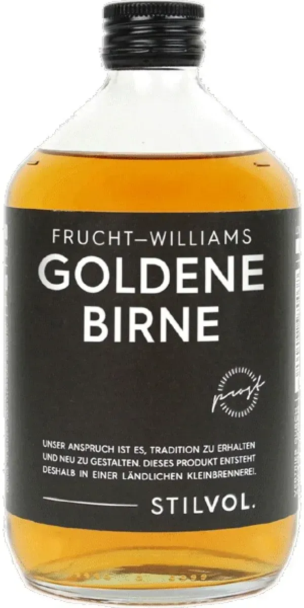 Stilvol. Goldene Birne 36% vol. 0,5 l