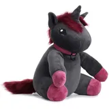 Corimori Ruby das Punk-Einhorn, XL Plüschtier für Jungen und Mädchen, 45 cm, Schwarz