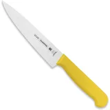 Tramontina Kochmesser, 20 cm, Chrom-Molybdän-Stahl, Sub Zero Verfahren, 56° Rockwell, rostfrei, beidseitig geschliffen, rutschfester Griff