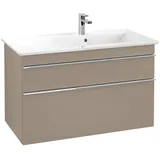 Villeroy & Boch Waschtischunterschrank 2 Auszüge 95,3 x 59 x 0 cm Weiß