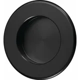 Hermeta Muschelgr.Alu schwarz pulv.rd.EL.-D.35mm