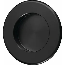 Hermeta Muschelgr.Alu schwarz pulv.rd.EL.-D.35mm