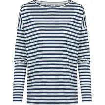 MEY Cyra Pyjamaoberteil Gestreift Deep Shadow S