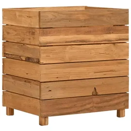 furnicato Hochbeet 50 x 40 x 55 cm Braun