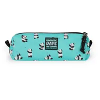 Legami - My Pencil Case, Panda Theme, Zip, Recycled Plastic, Durable, Capacity,