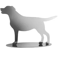 Fink "LABBI", weiß, neutral, B:21cm H:15cm T:7cm, Dekofiguren