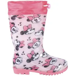 Minnie Maus Kinder Gummistiefel in Leuchtendem Pink – Ein Spritzer Magie an Regentagen