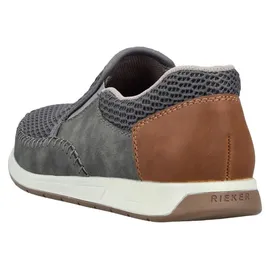 Rieker Slip-Ons Herren Braun/Grau 45