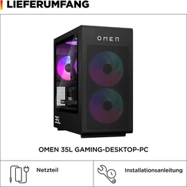 HP OMEN Gaming-PC 35L GT16-1072ng 2023 32 GB RAM 1 TB SSD RTX 5070 Ti Windows 11
