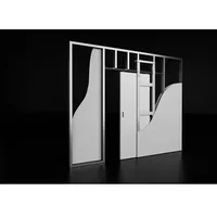 Entravia Schiebetürsystem Simple-Pocket CW100  (Vormontiert; für CW100, Passend für:  Holz- und Ganzglas-Schiebetüren)