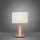 just light. LED-Tischleuchte, Holzdekor, CCT Farbmanagement, dimmbar, Wippschalter