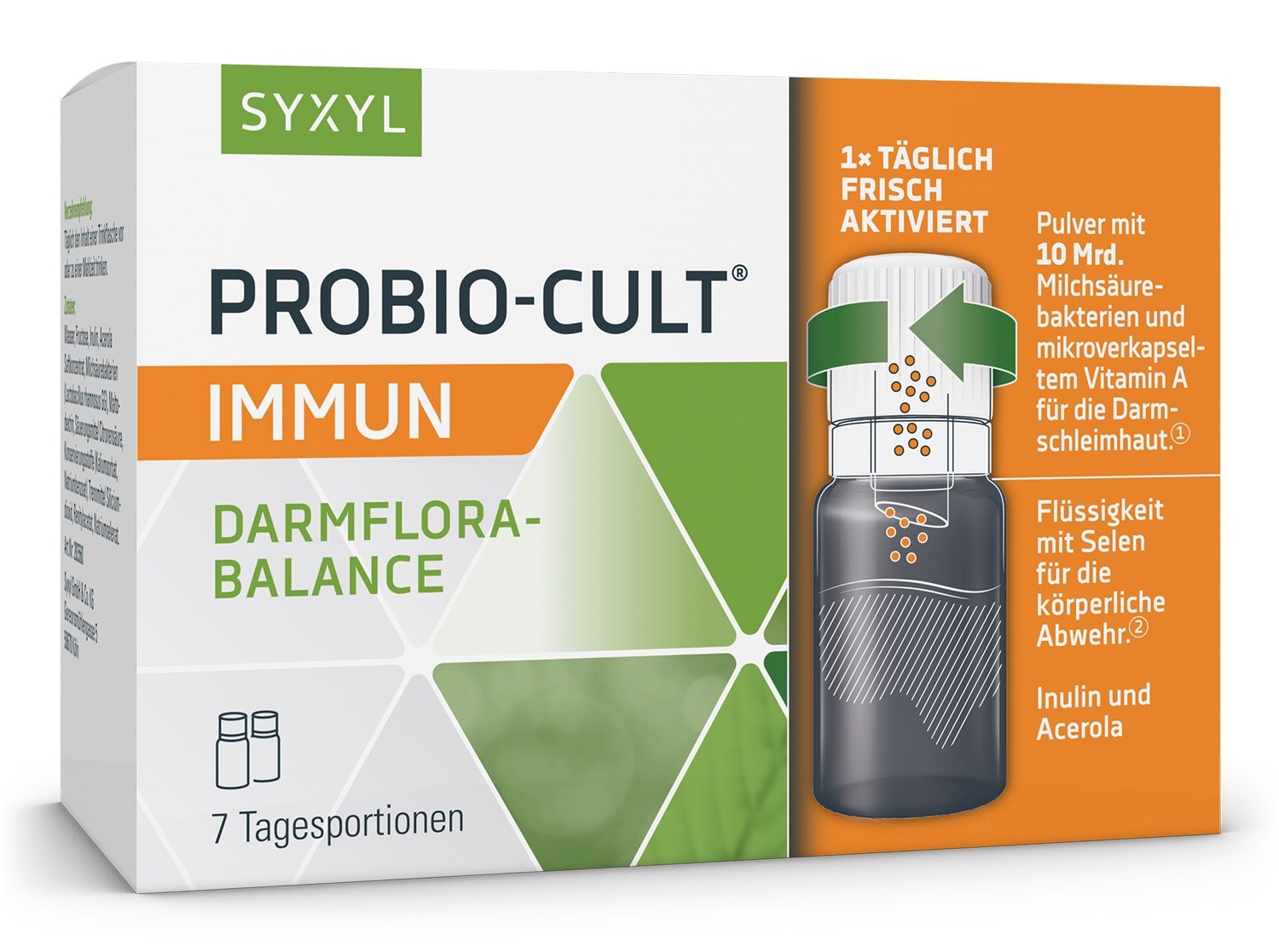 Syxyl Probio-Cult® Immun die Abwehrkräfte von innen stärken.