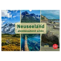 Calvendo Neuseeland - atemberaubend schön (Wandkalender 2026 DIN A3
