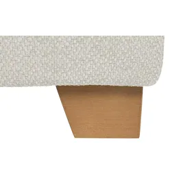 Soho Hocker Franka 75 x 42 x 62 cm Weiß