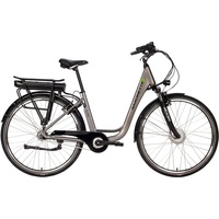 Saxonette City Plus" E-Bike 50 cm, silber matt)