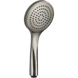 GESSI Rilievo Antikalk-Handbrause aus Kunststoff D100 mm, 1-Strahlart, 47254149, Farbe: Finox Optik