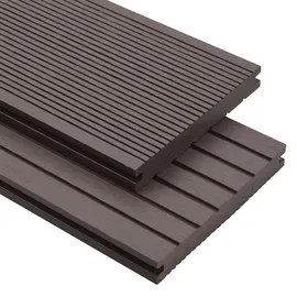 vidaXL Terrassendiele 14 x 220 cm braun