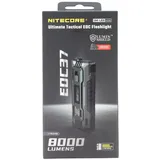 Nitecore EDC37 8000 Lumen, - Schwarz