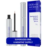 DERMAWORKS Spectaculash Wimpernserum für Wachstum und Dicke Eyelash Serum for Long Lashes Rapid Wimpernwachstumsserum Long Lashes Wimpern Serum Lash Serum für Dichte und Schöne Wimpern, 8ml