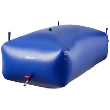 Vevor Wasserspeicherblase 1000 L PVC Blau