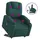 vidaXL Massagesessel mit Aufstehhilfe Stoff 144 x 78,5 x 0 cm Dunkelgrün