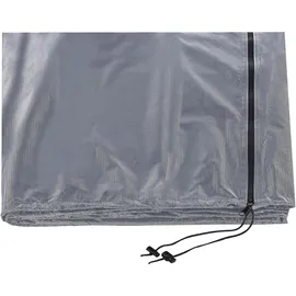 Beliani Wetterschutzhülle Chuva 200 x 200 x 120 cm Grau