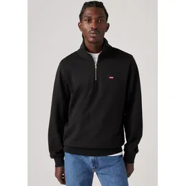 Levi's Original HM 1/4 Zip Sweatshirt Herren Schwarz XL