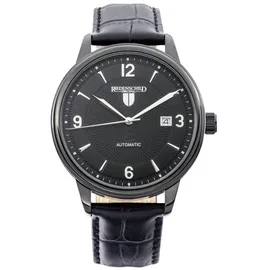 Riedenschild Automatikuhr Schwarz Lederband 42 mm RS7605-03