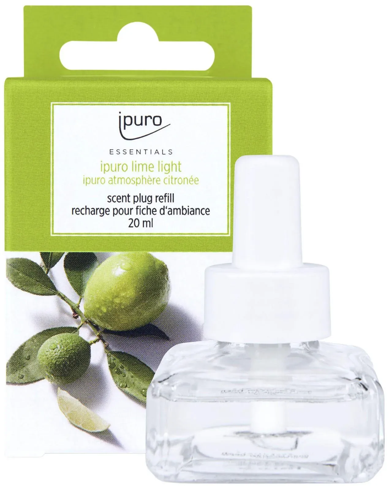 ipuro Raumduft-Nachfüller Kopfnote: Litsea Cubeba; Orange; Zitronengras, Herznote: Ägyptische Geranie; Maiglöckchen; Kümmel; Jasmin, Basisnote: Orangenblüte; Vanilleblume 20 ml