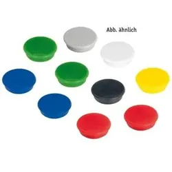 Magnete, 32mm, sortiert,Pck=10St, Haftkraft 800g