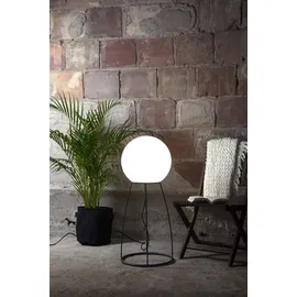 Star Trading Stehleuchte Kunststoff/Metall 95 cm E27 1 Stück Schwarz/Weiß