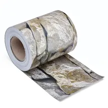 Estexo Zaunblende 35 m grau PVC