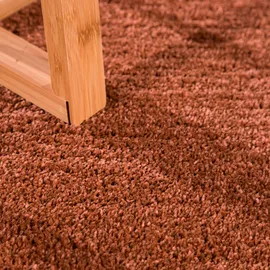 Paco Home Porto 890 Kurzflorteppich 60 x 100 cm Braun