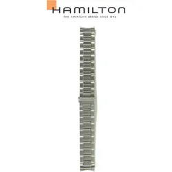 Hamilton Metall Valiant Band-set Edelstahl H695.395.100 - silber