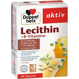 Doppelherz Aktiv Lecithin + B-Vitamine Kapseln 40 St.