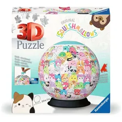 Ravensburger 3D Puzzle 11583 - Puzzle-Ball Squishmallows - Puzzleball aus dreidimensional geformten Puzzleteilen
