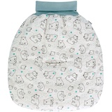 Sterntaler Baby Unisex Strampelnest Baby Strampelnest wattiert Eisbär Elia - Stramplenest, Puckschlafsack, Baby-Schlafsack - braun