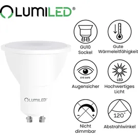 Lumiled LED Spot 6W GU10 4000K 10 St.