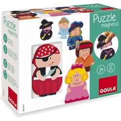 Goula Magnetisches Puzzle Charaktere (12 Teile)