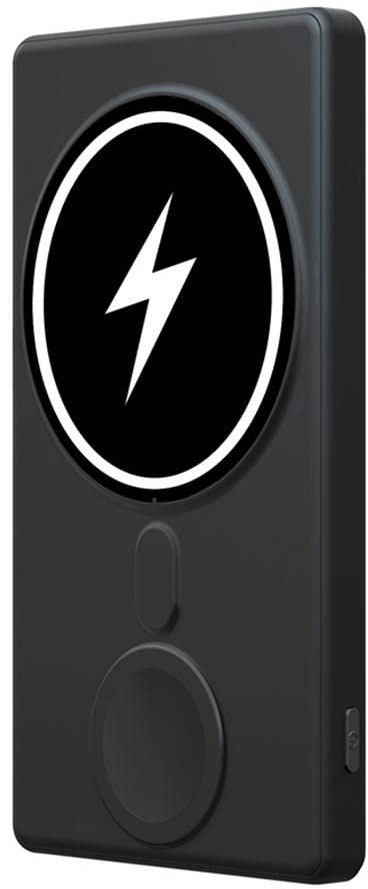 Tragbares Telefonladegerät, Externer Akku mit hoher Kapazität, Wireless Power Bank, 3 in 1 Magnetische Power Bank Kompatibel für iPhone und Kompatibel für iWatch 5000 mAh Wireless Charging Power Bank