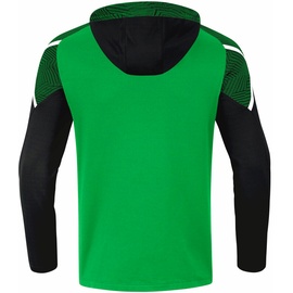 Jako Herren Kapuzensweatshirt Performance, Soft Green/Schwarz, L